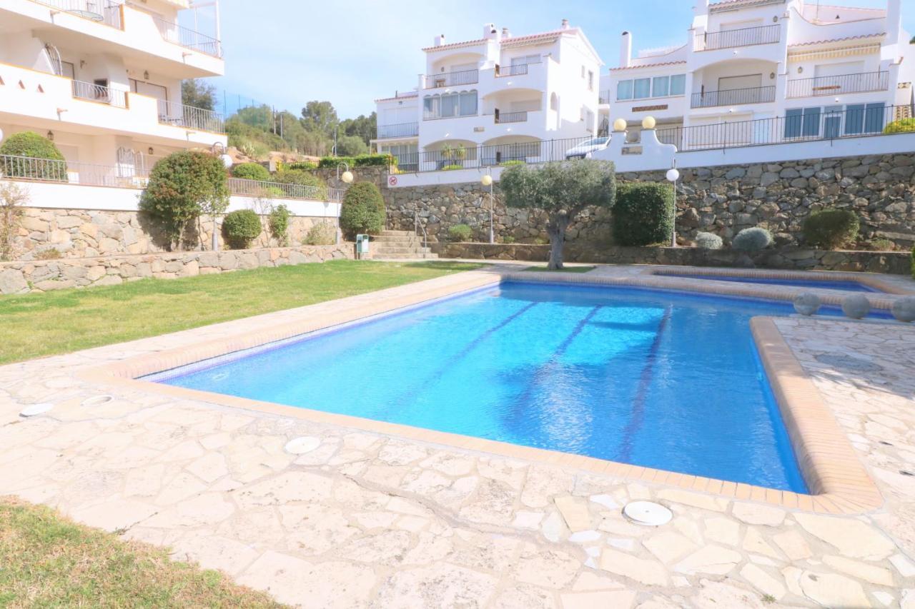 Jardins III B 2 - Piso Con Vista Al Mar Y Piscina Roses Exterior foto