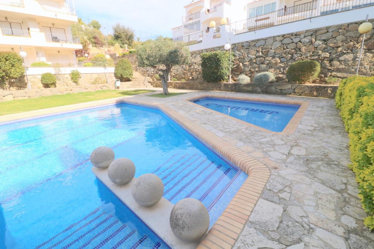 Jardins III B 2 - Piso Con Vista Al Mar Y Piscina Roses Exterior foto